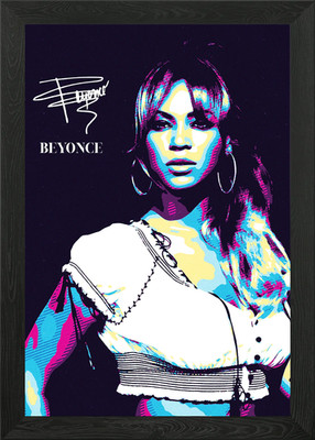 Beyoncé gerahmtes Wandbild Poster Leinwanddruck Bild