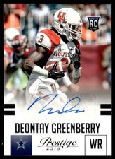 2015 Panini Prestige Rookie Signatures Deontay Greenberry Auto #228