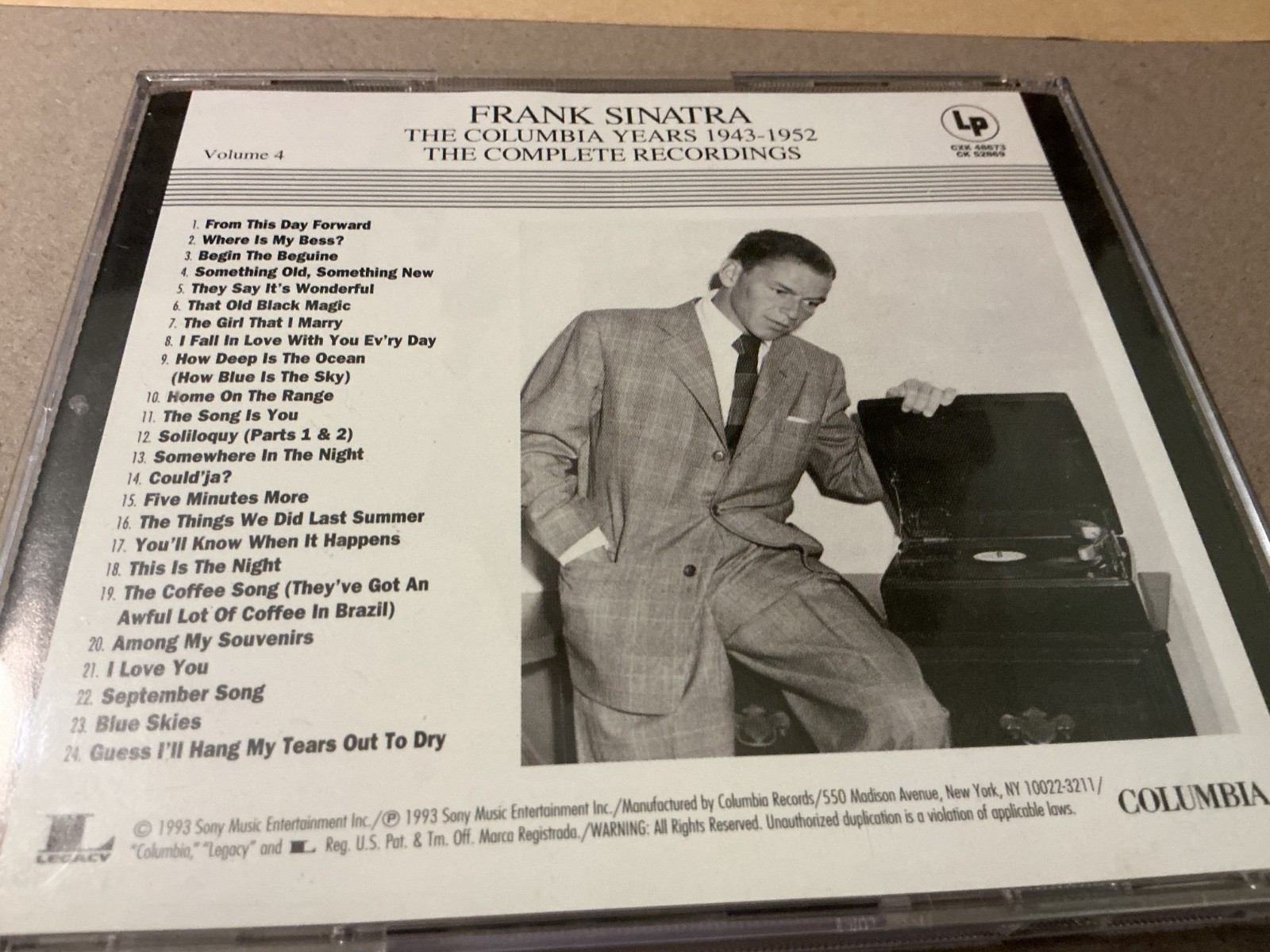 Frank Sinatra – The Columbia Years 1943-1952: The Complete Recordings 12 CD Box thumbnail 6