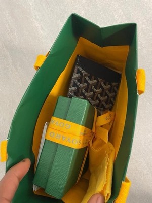 Kartenetui Goyard Saint Sulpice Marine NEU Full Set - Offizielle Rechnung