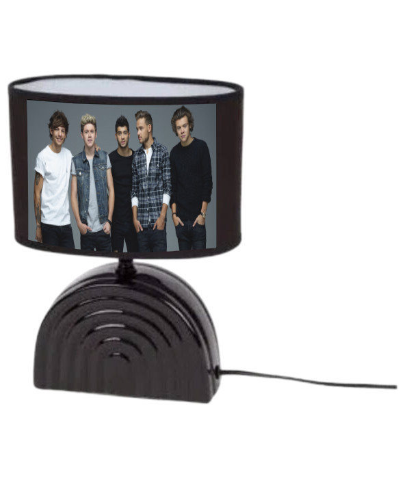 Lampe de chevet One Direction arc noir pour relooker une chambre
