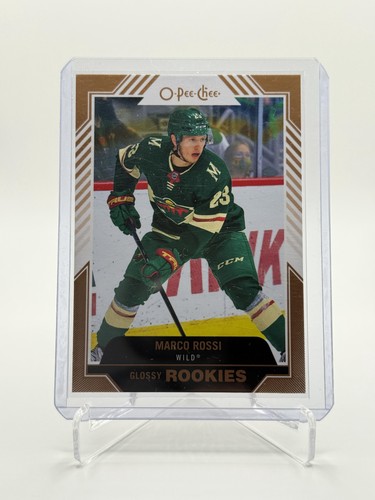 Marco Rossi [Gold] #R-10 2022 Upper Deck O Pee Chee Glossy card