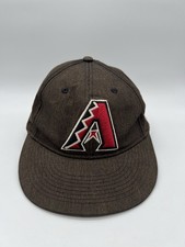 MLB Arizona Youth Strapback Hat OC Sports Outdoor Cap Brown Adjustable