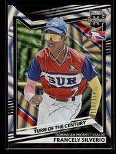 2022 Panini Elite Extra Edition #188 Francely Silverio Turn of the Century #/122
