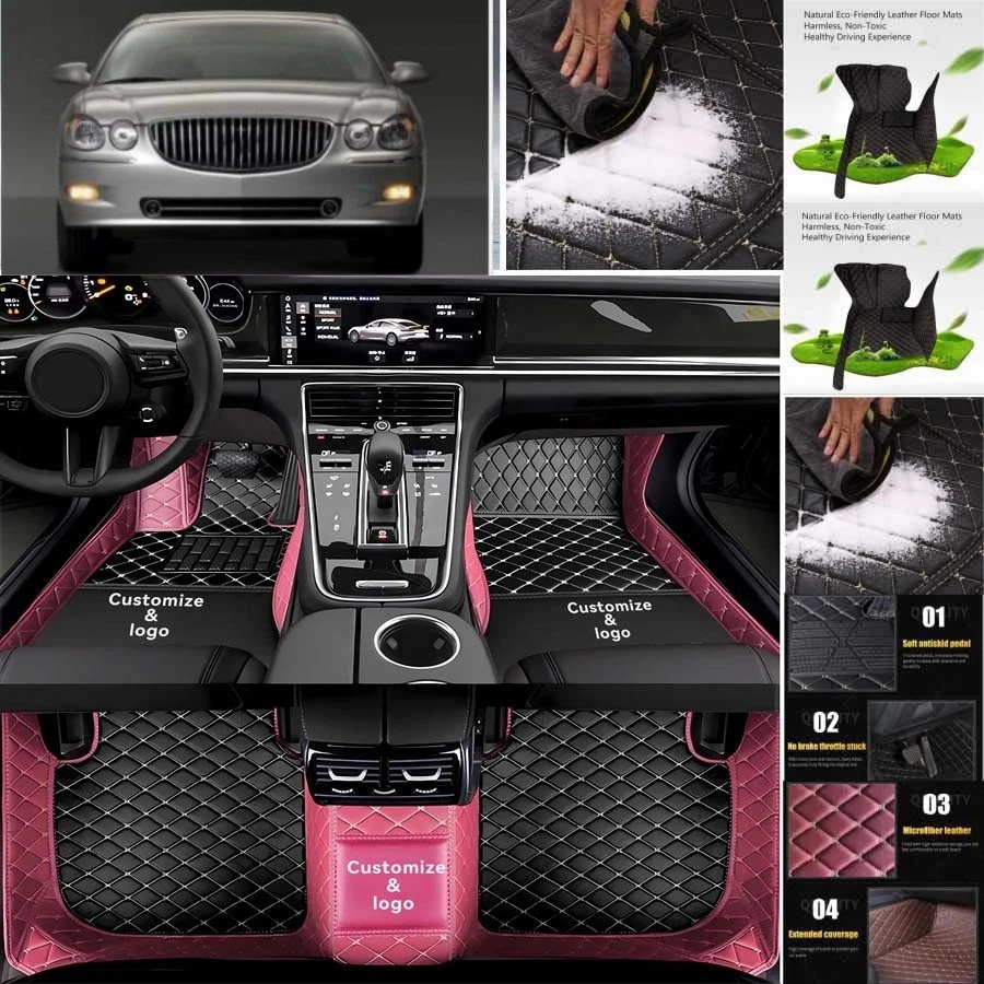 For Buick Park Avenue Car Floor Mats Carpets Cargo Liners Custom All Weather - Image 2 of 4