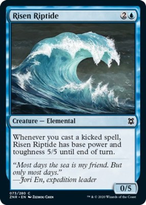 4x Risen Riptide MTG Zendikar Rising NM Magic Regular