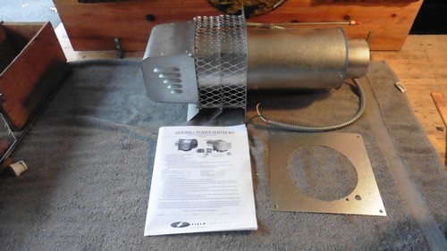 Field Controls SWG-4HD Sidewall Power Venter 115VAC 60Hz 136W Aluminum Steel NOB