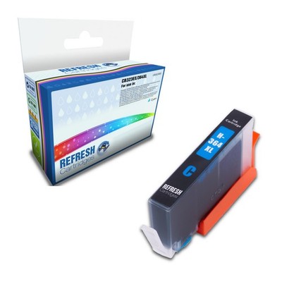Refresh Patronen Ersatz Cyan CB323EE/364XL Tinte kompatibel mit HP Drucker