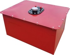 RCI 12-Gallon Fuel Cell with Red Steel Can, 8 AN Outlets