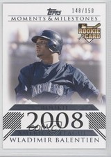 2008 Moments & Milestones Rookies /150 Wladimir Balentien (2008 Rookie) #172 2x3