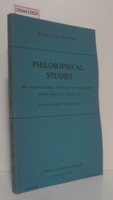 Philosophical Studies - Volume 49 * No. 2 * March 1986 An International Journal 