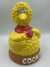 Big Bird Cookie Jar 1970 Muppets Inc Vintage In Excellent Condition