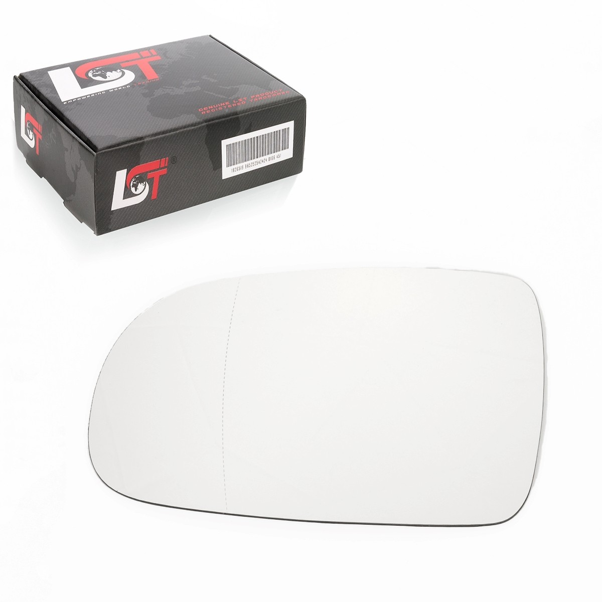 Side Mirror External Mirror Left To Glue Aspherical For Opel Corsa C X01 F08