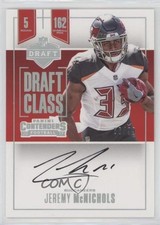 2017 Panini Contenders Draft Class RPS 66/99 Jeremy McNichols #DC-JE Auto 7l6