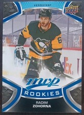 2021 - 2022 Upper Deck MVP Radim Zohorna Penguins Rookies #237 Hockey Card 