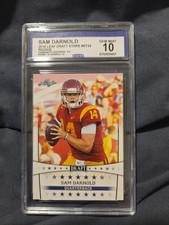 2018 Leaf Draft Stars Rookie #ST-24 Sam Darnold Gem Mint 10 Rookie Card. rookie card picture