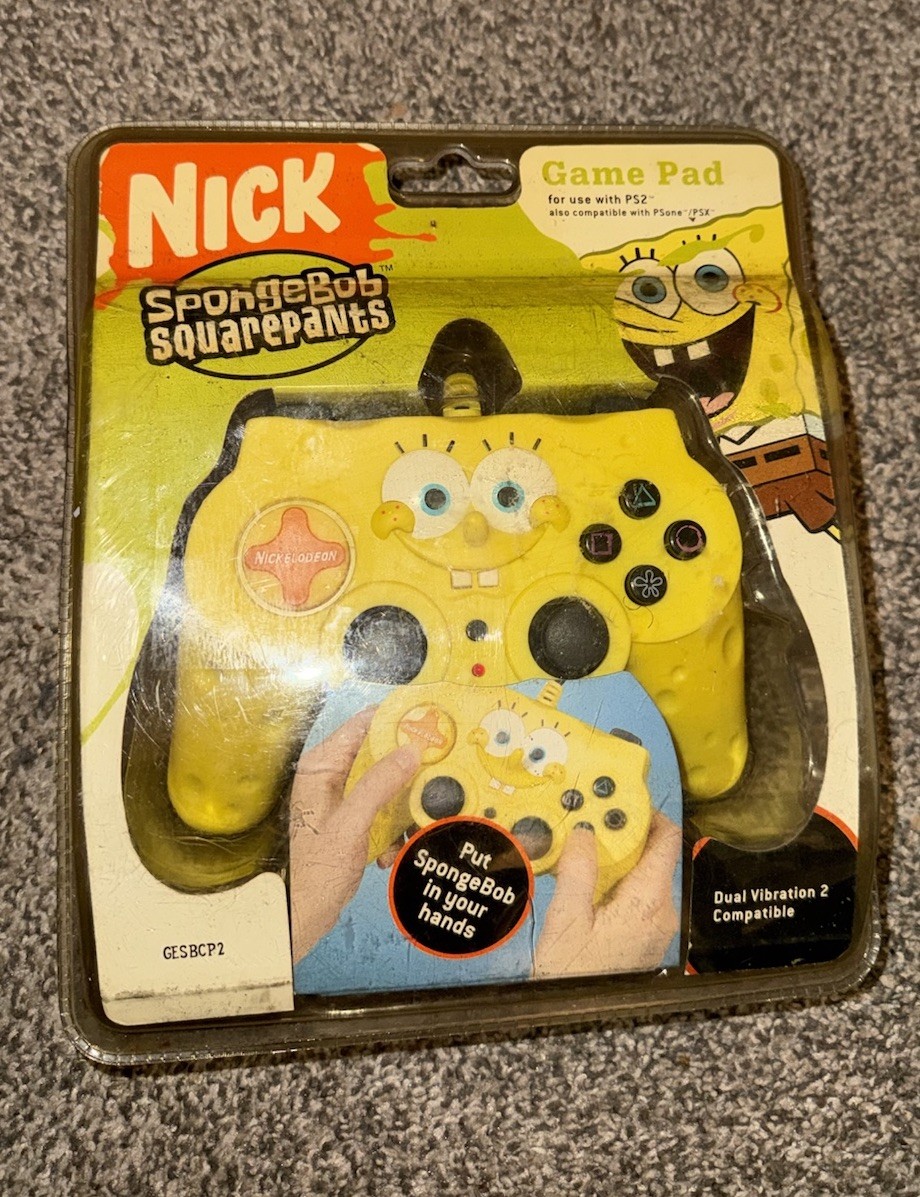 RARE Nickelodeon Spongebob Squarepants PlayStation Gaming