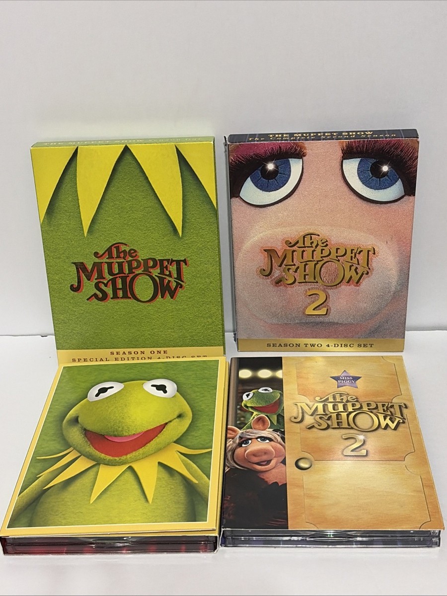 The Muppet Show Complete Seasons 1 & 2 DVD Box Sets Jim Henson