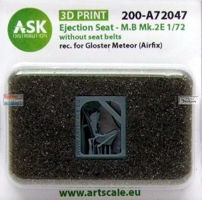 ASKA72047 1:72 ASK/Art Scale MB Mk.2E Ejection Seat without Seatbelts [for