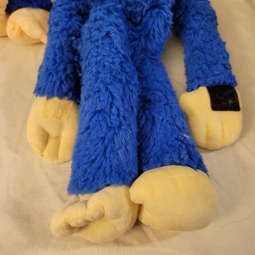 Huggy Wuggy Plush & Backpack Lot Blue Poppy Playtime 16" Flawed Rescue Babies - Picture 5 of 11