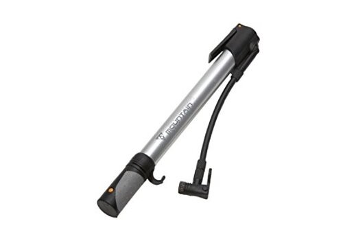  Mountain Morph Bike Pump &ndash; High-Volume Portable Floor Pump for Silver, Black