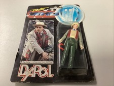 1987 Doctor Who THE DOCTOR 3 3/4” Action Figure Dapol Sealed On Card Vintage