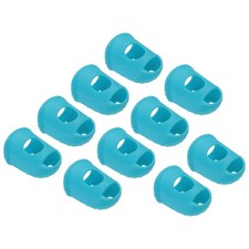 Finger Tips Anti Slip Fingertip, 20 Pack 30mm Silicone Finger Guard, Light Blue