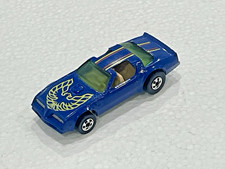 Hot Wheels Blackwall 1977 Blue Hot Bird Pontiac Trans Am