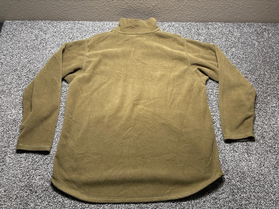 Chaqueta polar Peckam Polartec para hombre grande USMC cremallera ejército militar táctica verde Foto 4 de 4