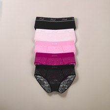 VICTORIA'S SECRET PINK 5-Pack Hiphugger Panties - NEW IN PACKAGING - Small