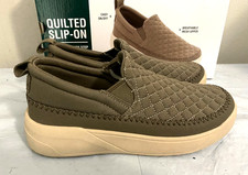NEW Staheekum Women's Quilted Cushioned Slip On Shoes - PICK SIZE - TAUPE