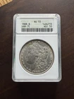 1888 Morgan Silver Dollar ANACS AU55 VAM-7c HOT 50! Old Soapbox Holder