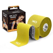 Kinesiology Tape 10 inches Precut, 20 Strips, Cotton Elastic Athletic Tape La...
