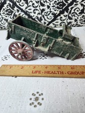 Vintage Horse-Drawn Wagon Toy from the Early 20th Century