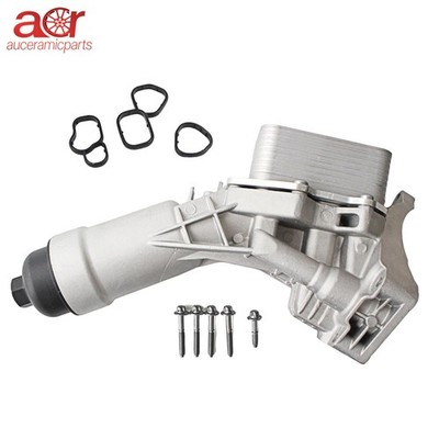 Aluminum Oil Cooler Filter Housing for BMW G20 G30 G29 G01 G02 11428580414 B48