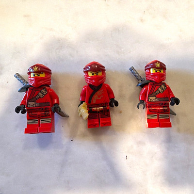 LEGO NINJAGO Kai Minifigure 3 Pack -njo0531 x2 -njo0492 x1 (great condition)