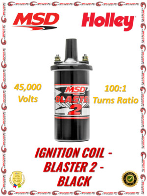 MSD Ignition Coil Blaster 2 MSD 6-series Black -  82023