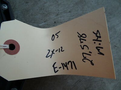 05 KAWASAKI ZX12 ZX 12 SPEEDOMETER INSTRUMENT CLUSTER 27578 MILES