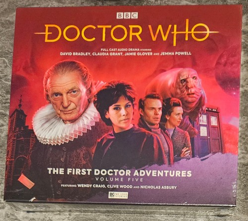 Doctor Who: The First Doctor Adventures - Volume 5 (CD) New & Sealed- Big Finish
