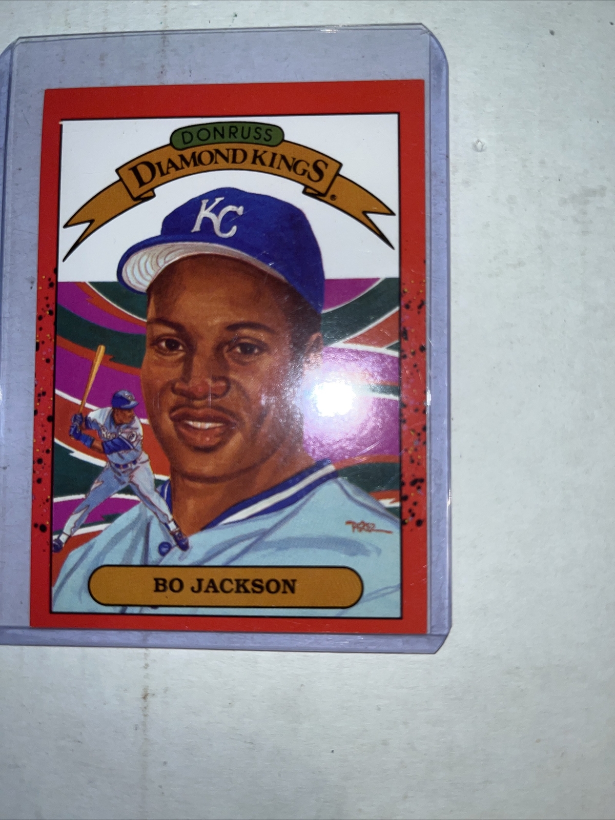 1989 Donruss/Leaf 1 Bo Jackson Diamond Kings Card eBay