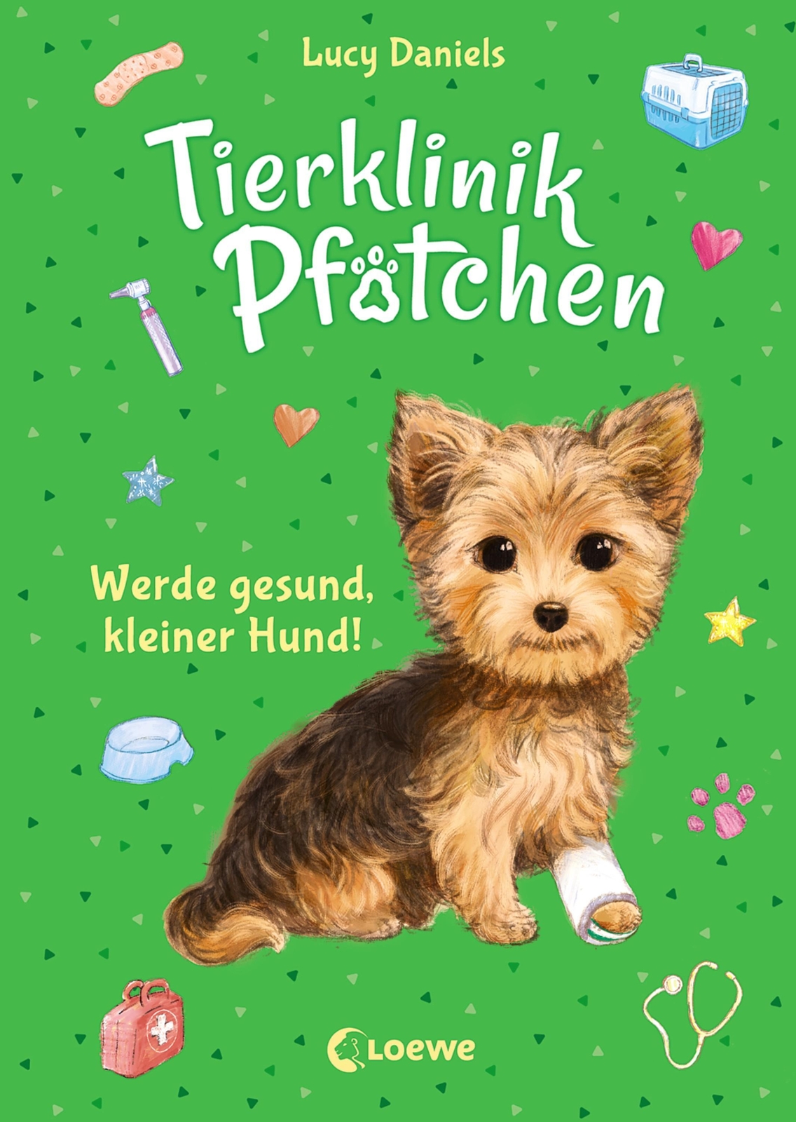 Thumbnail - Tierklinik Pfötchen (band 5) - Werde Gesund, Kleiner Hund | Kinderbuch