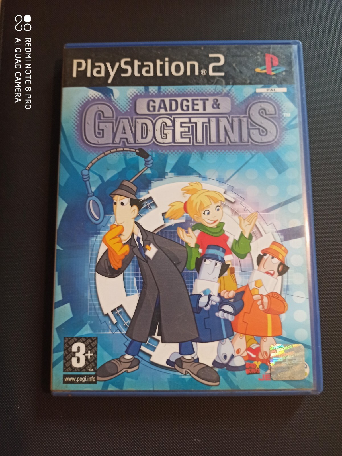 GADGET & GADGETINIS PS2 PLAYSTATION 2 AVEC NOTICE TBE (VOIR PHOTOS) FONCTIONNEL