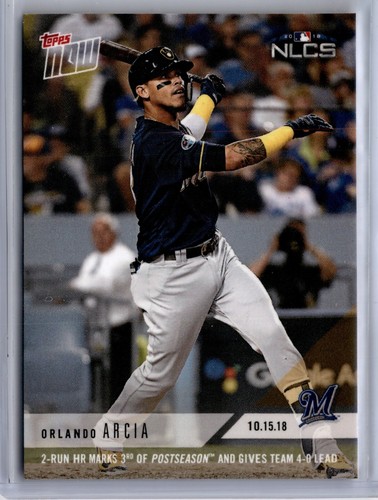 2018 Topps Now 891 Orlando Arcia