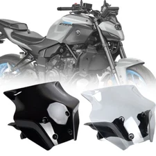For Yamaha MT-07 MT 07 MT07 2025 Wind Deflector Windshield Bracket Windscreen