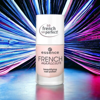 Essence French Manicure beauty fying nail polish. 02 French's are forever