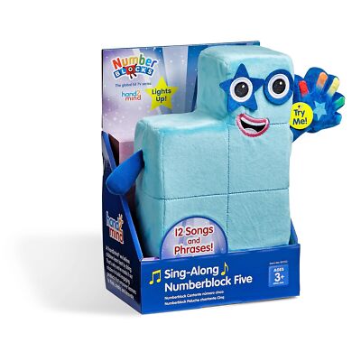 hand2mind Mitsingen Zahlenblock fünf, Musikspielzeug, Zahlen für Kleinkinder, Pres...
