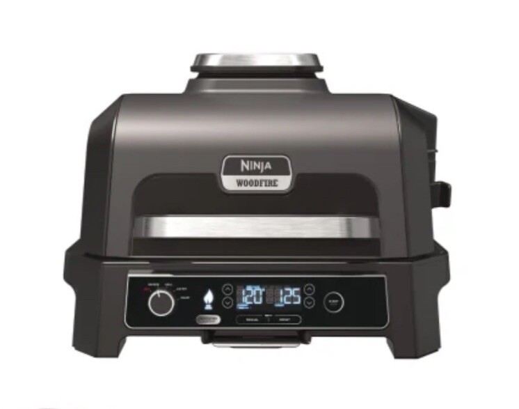 Parrilla eléctrica para barbacoa y ahumador Ninja Woodfire Pro XL [OG850UK] totalmente nueva