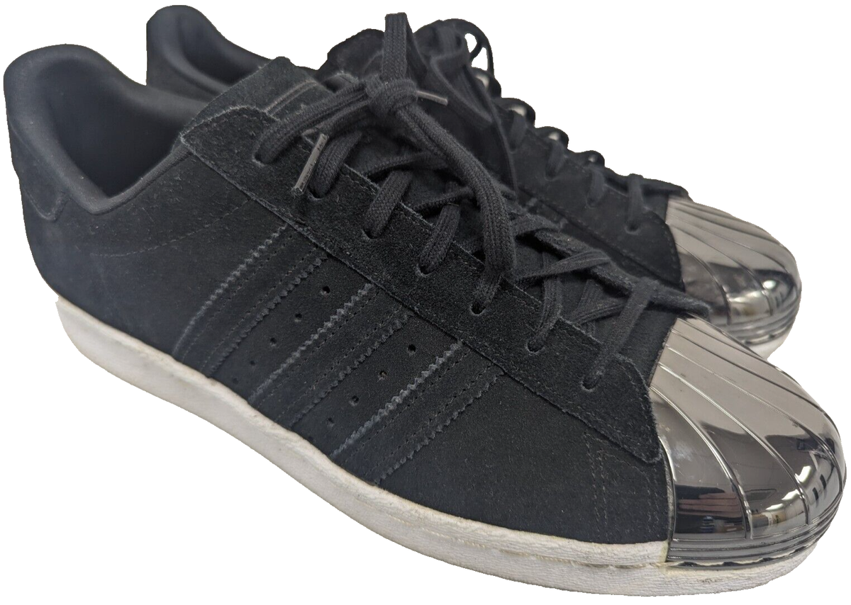 Superstar 80s Metal Toe W Shoes Black Gold ADIDAS