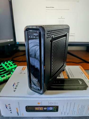 ARRIS SURFboard SBG10 Wi-Fi Modem/Router - Gaming/Streaming, Wireless Internet - Photo 4/4