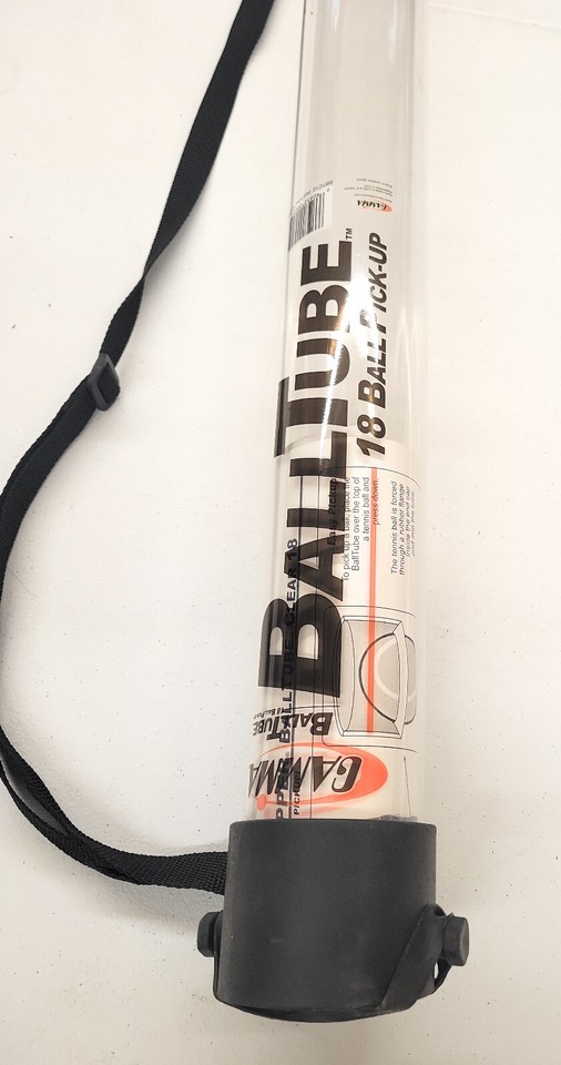 Gamma Ball Tube 18 Tennis Ball Hoppers, Clear, BBTC10 eBay